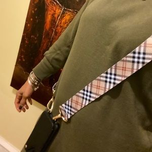 Crossbody iPhone case Vegan leather fashionable straps  custom phone case